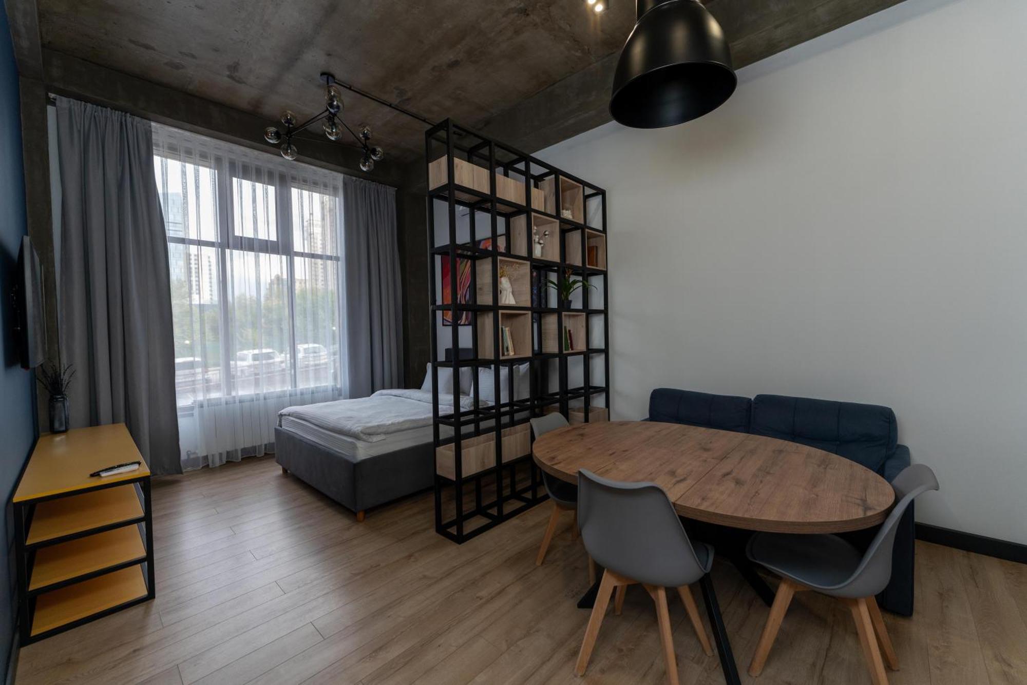 Apart Hotel Loft Almaty Exterior foto