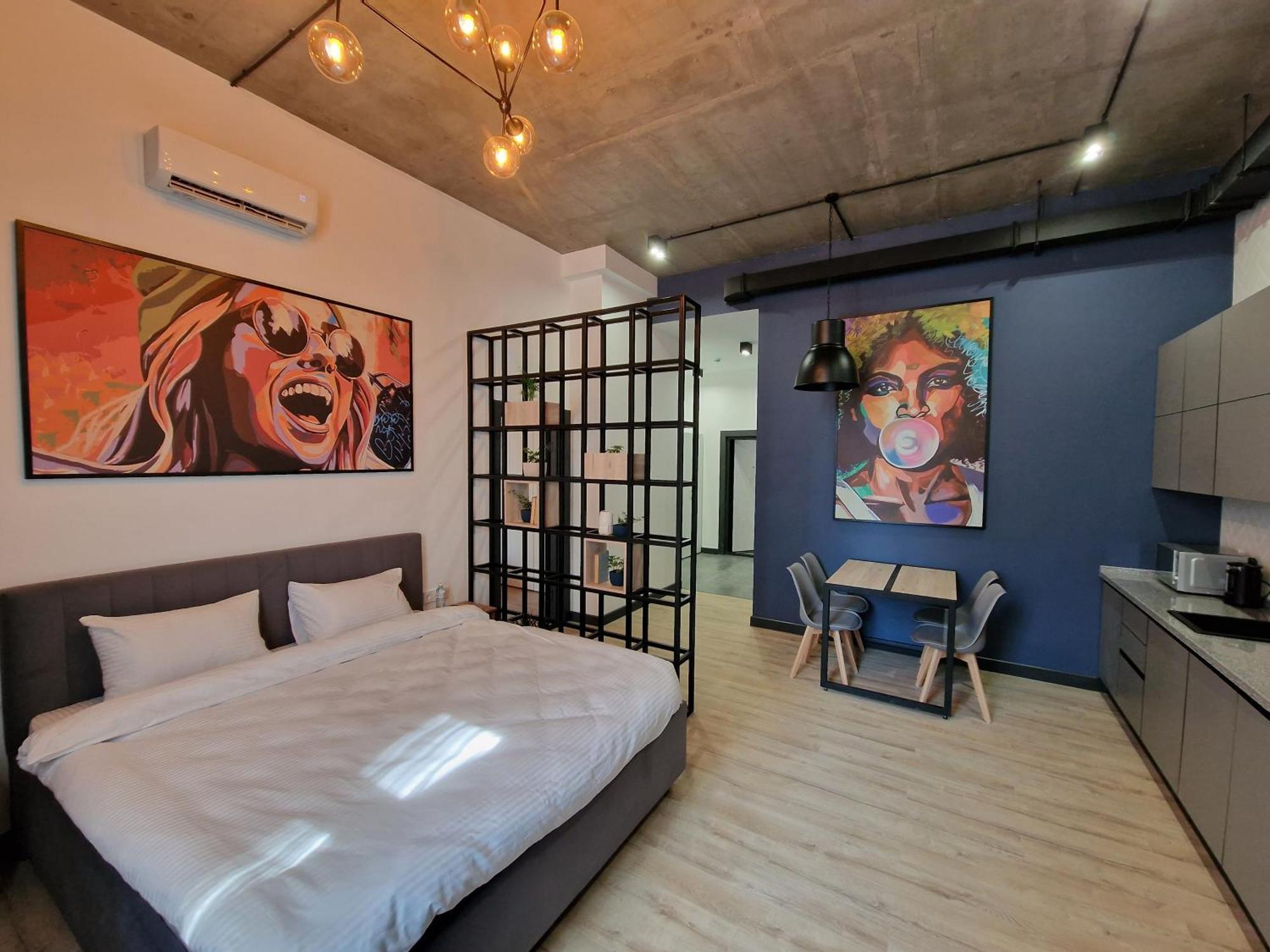 Apart Hotel Loft Almaty Exterior foto