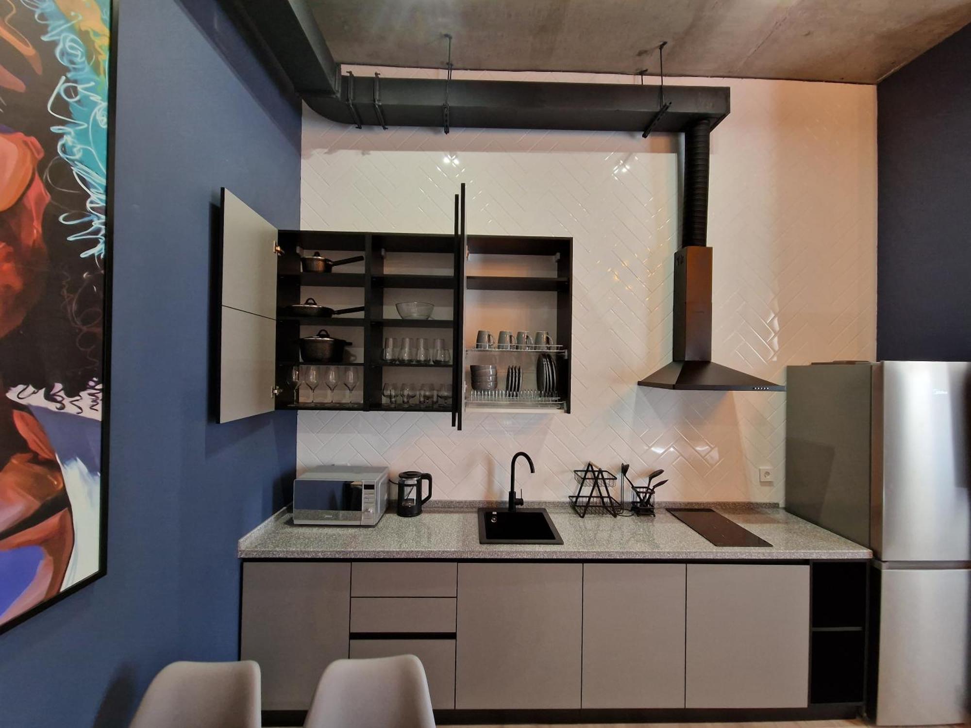 Apart Hotel Loft Almaty Exterior foto