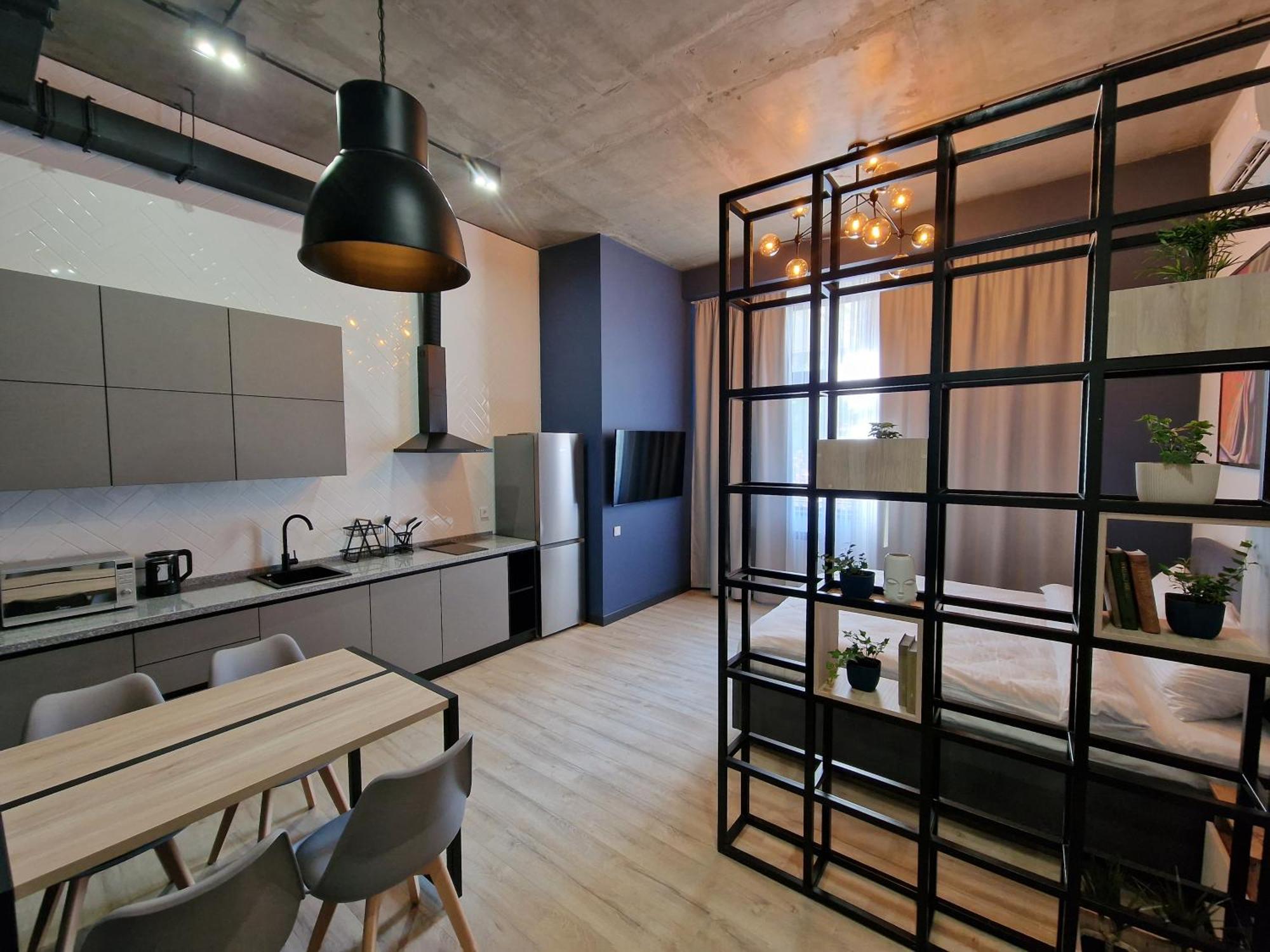 Apart Hotel Loft Almaty Exterior foto